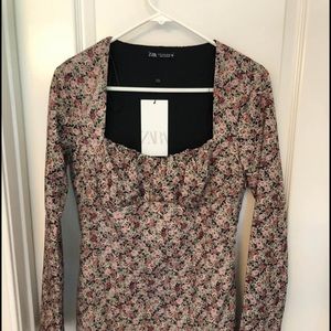 New cute dress,light pink/ flowers very romantic